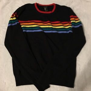 Rainbow sweater top!! 🌈